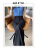 2024 Autumn Korean High Waist Slimming Flared Wide-Leg Pants