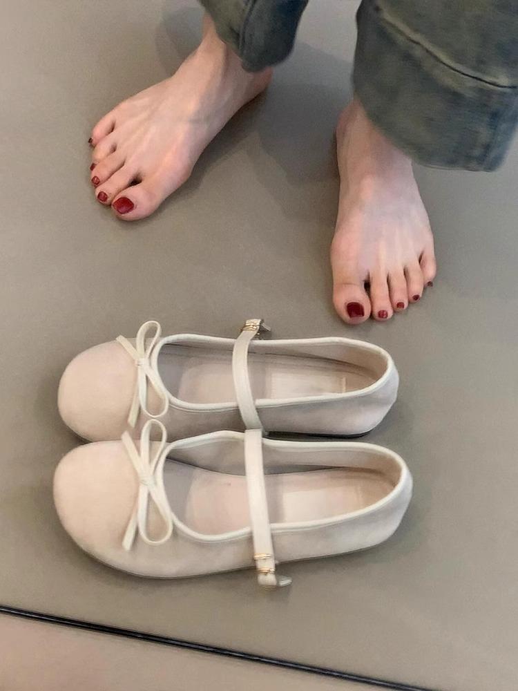 

Версия в наличии~ Темпераментный бант вечерние туфли женские с открытым вырезом круглый носок туфли-лодочки французские нежные туфли Мэри Джейн 40 абрикосовый