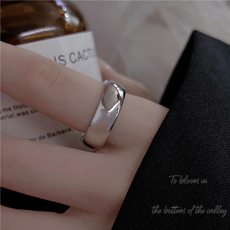 18K Gold-Plated Minimalist Open Adjustable Ring for Women