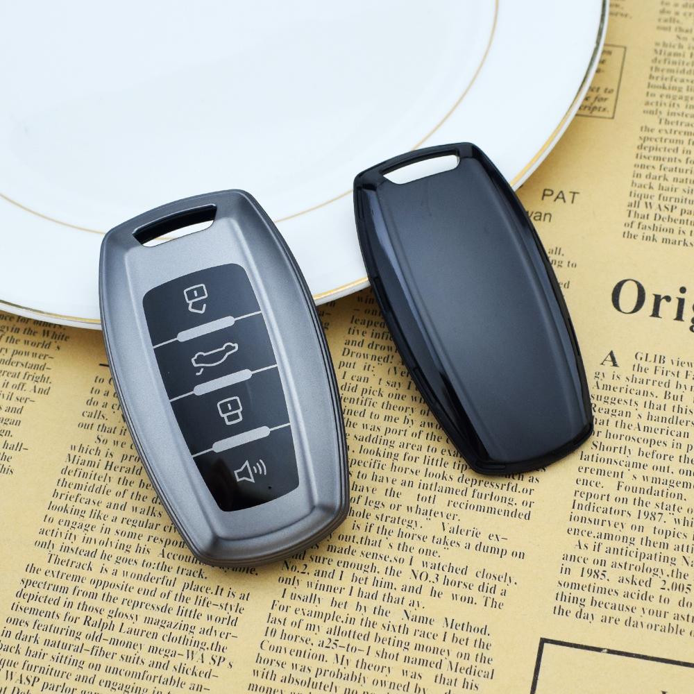4 Button Tpu Key Fob Case Cover For Gmw Great Wall Haval Jolion H6 F7 F7X F7H F5 Dargo H7 H4 H9 H2S Key Chain Car Accessory