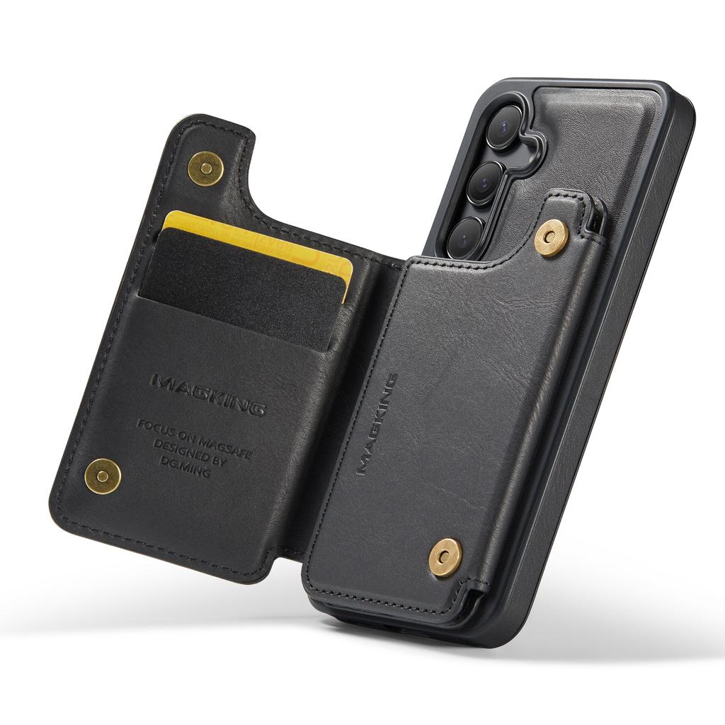 MAGKING K3 Series For Samsung Galaxy S26 / S26 Pro Magnetic Case Detachable Wallet PC + TPU + PU Phone Cover