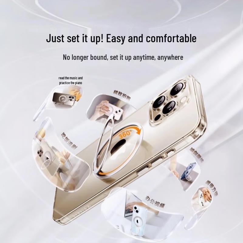 TORRAS Pivot Magnetic Shockproof Case with Full Camera Protection