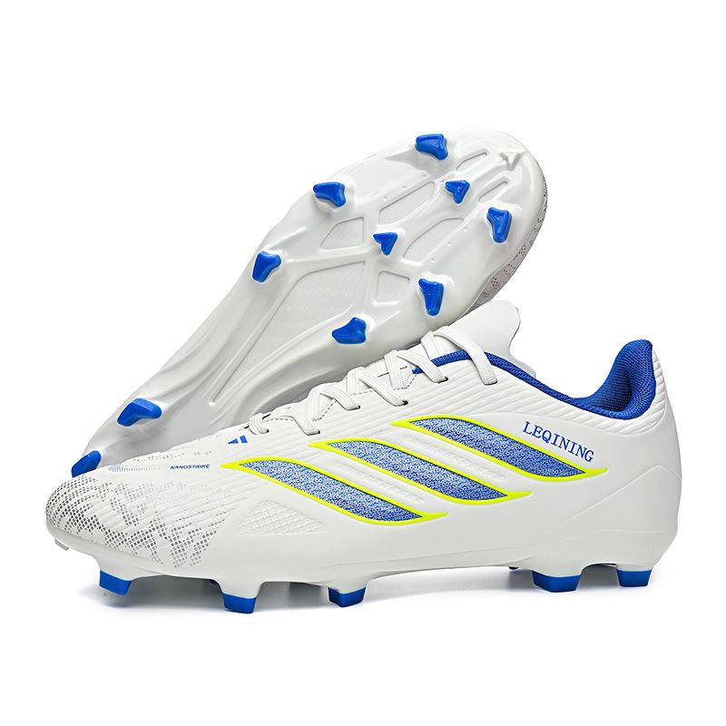 Unisex AG Long Spike Soccer Shoes - Ideal for Teens & Students In Training and Competition