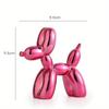 Nordic Mini Balloon Dog Small Ornaments Resin Living Room Desktop for Office Study Children's Room Home Decorations