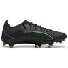 Puma Ultra 6 Ultimate FG Eclipse Pack Unisex Sneakers Black Fizzy-Light Green-Terrain 108557-02