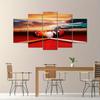Poster Tavolo da Biliardo, Adatto per Soggiorno, Decorazione Casa, Arte a Tema Sportivo, Appassionati di Giochi e Intrattenimento, Senza Cornice
