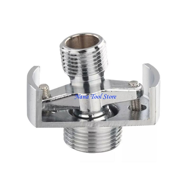 31GJ Copper Shower for Head Adapter Universal Angled Curved Foot Eccentric Screw Corn