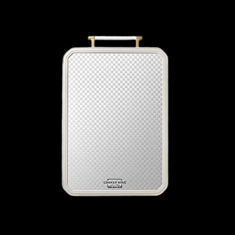 Chu Da Huang Double-Sided Hexagonal Stainless Steel Antibacterial Cutting Board