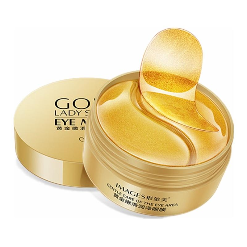 60pc Green Black Gold Collagen Gel Eye Mask Anti-Aging Hyaluronic Acid Moisturizing Eye Patches