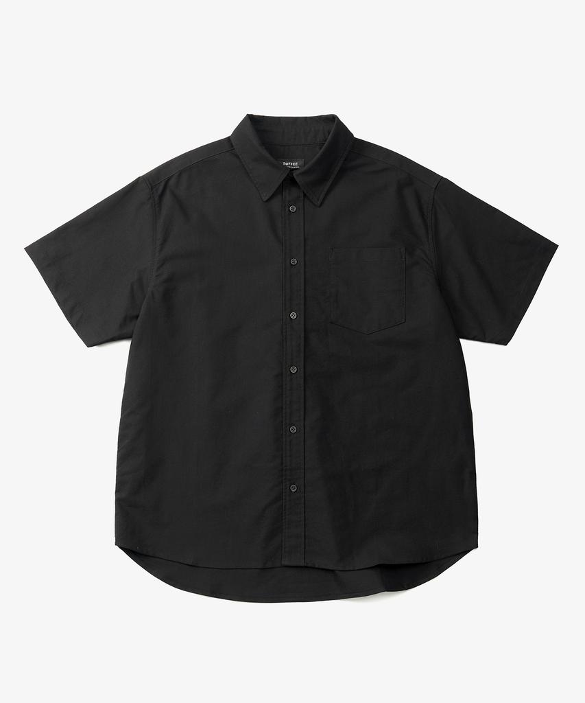 TOFFEE Oxford Half Shirt (4 Colors)