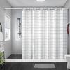 Stainless Steel Double Ear Hook Shower Curtain Hook Double Hook Suitable For Double Shower Curtain