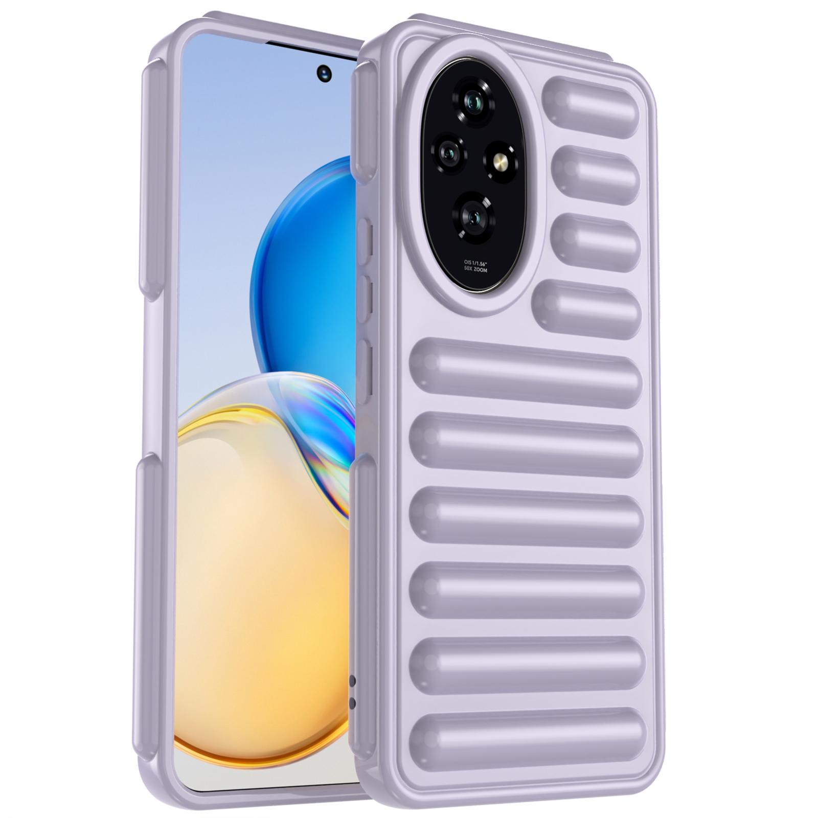 

Capsule Series for Honor 200 5G Case TPU Drop-Proof Cell Phone Cover Purple