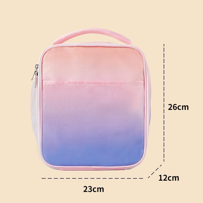 Business Adult Insulated Tote Bag Thickened Aluminized Oxford Fabric EU US Picnic Cooler Bag Lunch Bag for Commuters