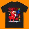 Santa Is Gay LGBT Christmas T-Shirt Womens Tops Tees