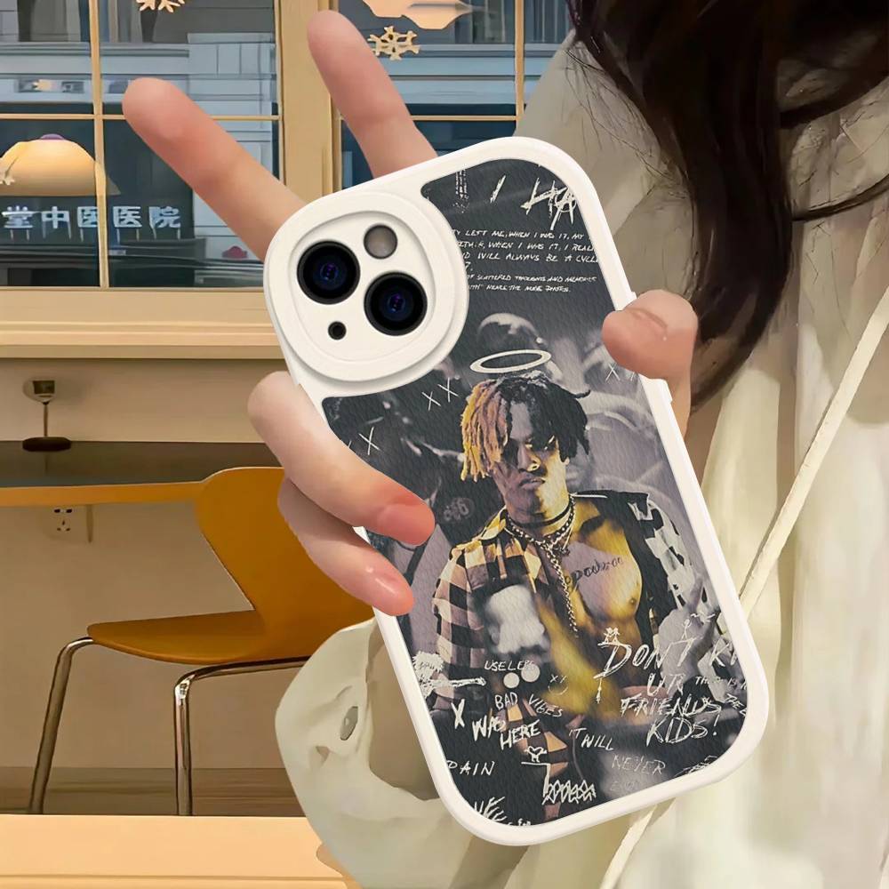 

Rapper X-XXXTentacionS For IPhone 16 16E 15 14 13 12 11 Pro Max Plus Leather Back Phone Cover iPhone 14 pro