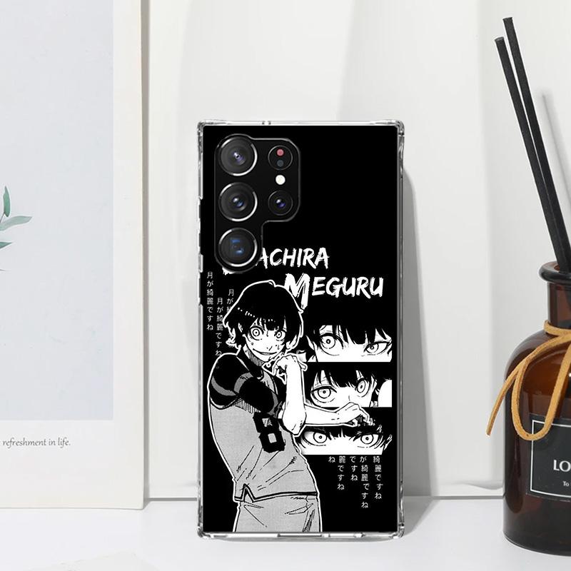 

Blue Lock Bachira Meguru Phone Case For Samsung Galaxy S26 S25 Edge S24 FE S23 S22 Ultra S21 Plus S20 + Art Fundas Back Cover Ga Samsung S20 Plus