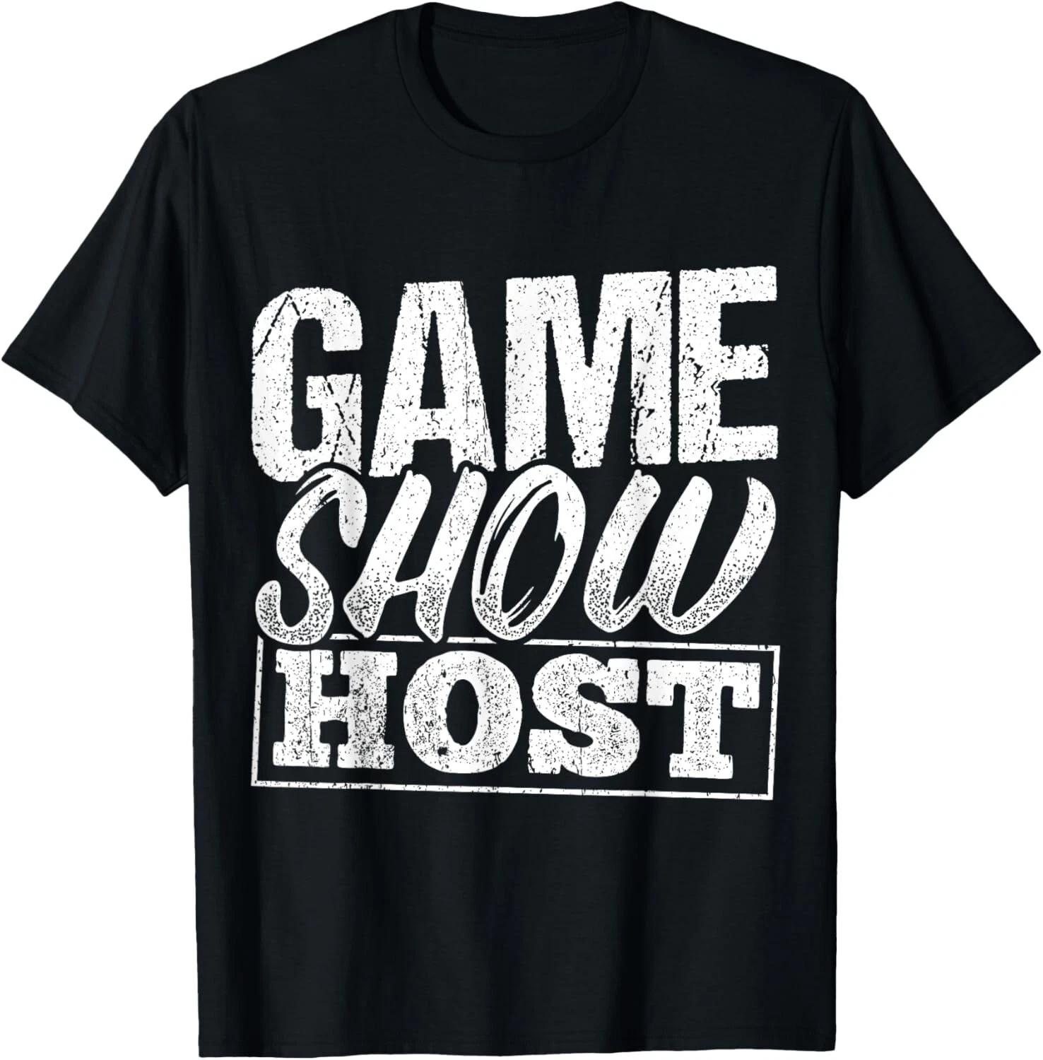 

Game show host - party trivia night gamer entertainment Tee Gift Unisex T-Shirt 3XL