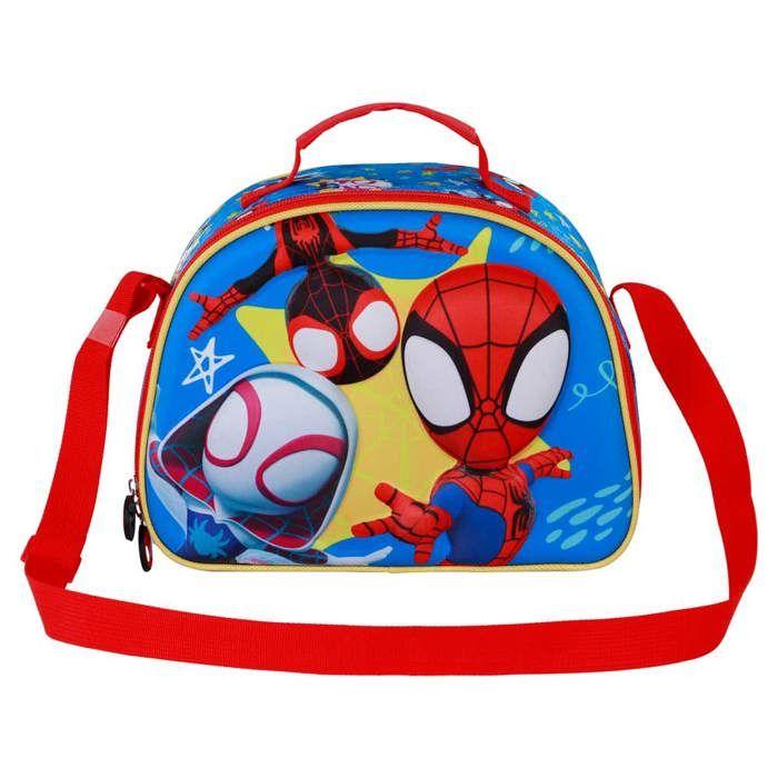 Sac Repas 3D - Spiderman Amazing - Rouge - Taille Unique