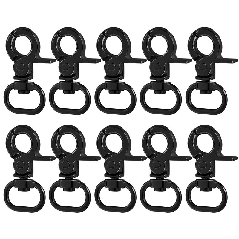 10PCS Small Clamp Buckle Zinc Alloy Material Electroplated Alloy Buckle DIY KeyChain Bag Part Accessories
