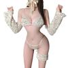 Sex Underwear Pure Desire Cute Cute Tiger Temptation Suit Bed Qn Leopard Print Sexy Pajamas Christmas Uniform