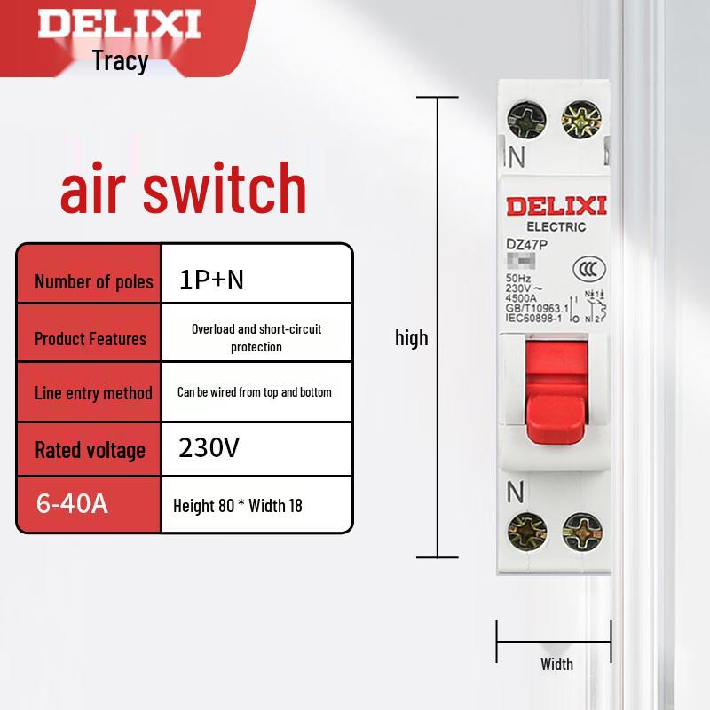 DELIXI DZ47S Miniature Circuit Breaker