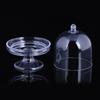Versatile Dessert Display Plate Set 12pcs Mini Cake Stand with Dome Cover Plating Candy Holder Fashionable &Personalized