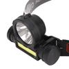 Outdoor Headlamp IPX4 Waterproof Super Bright USB Charging COB Head Flashlight for Running Cycling
