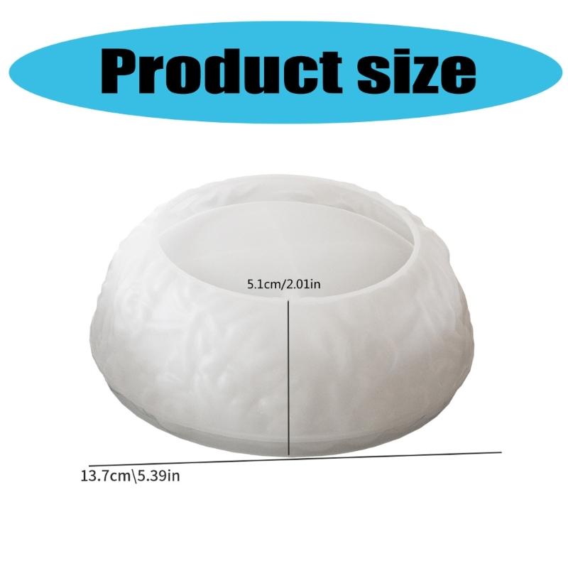 Silikon Schüsselformen Pflanzgefäßformen Multifunktionale Pflanztopfformen Silikontextur für kreative Heimdekorationen