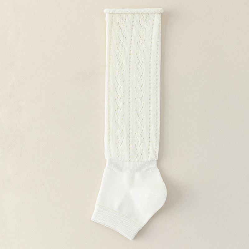 Yoga Socks for Women, Spring and Autumn, Pile Socks for Women, Mesh, Rolled, Thick-needle Calf Socks, Sports and Fitness Socks for Women