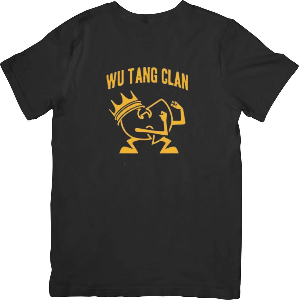 WU-TAN CLAN Music Unisex Fit for Men & Women Quality Cotton T-Shirt Black