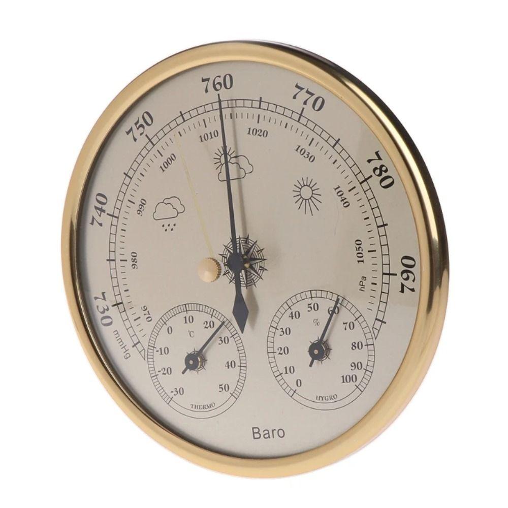 3 In 1 Barometer Thermometer Hygrometer Temperature and Humidity Gauge  Weather Station
