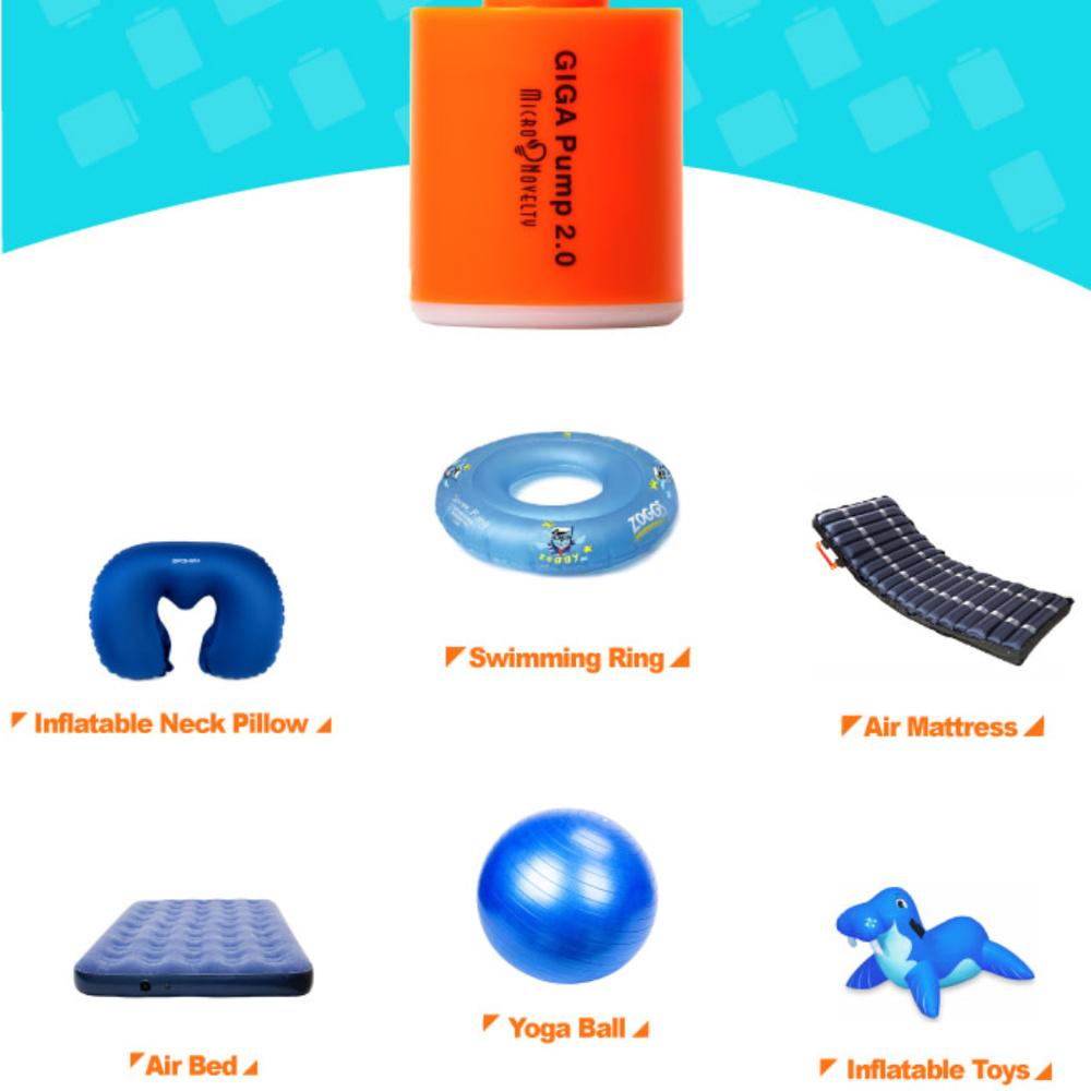 Mini-Luft-Elektropumpen für Matratzen, Matten, Camping, Outdoor, tragbare elektrische Luftpumpe, Schwimmring-Vakuumpumpe