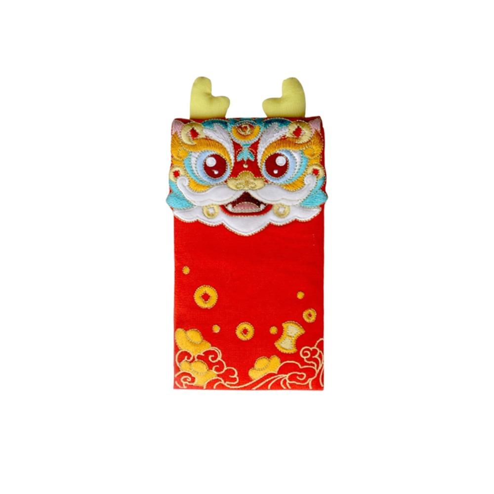 Chinese Style Lucky Money Bag Traditional HongBao Spring Festival Essentials Red Packet  Wedding