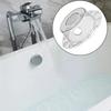 PVC Badewannen Überlauf Ablauf Abdeckung Überlaufschutz Badewannenablage Stöpsel Zusätzliche Zentimeter Wasser für wärmere Badewanne Badezimmerzubehör