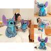 Stitch Plush Toy Adorable Stuffed Animal In Short Plush Fabric