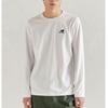 New Balance Club  Nbndd11013 Wh Essential Long Sleeve Tee Standard Fit Unisex Sweatshirt