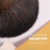 Large Powder Makeup Brush WLN00 100% Original Walnut Wood Ultra-Soft Bristle Round Powder Bronzer Cosmetic Beauty Tools