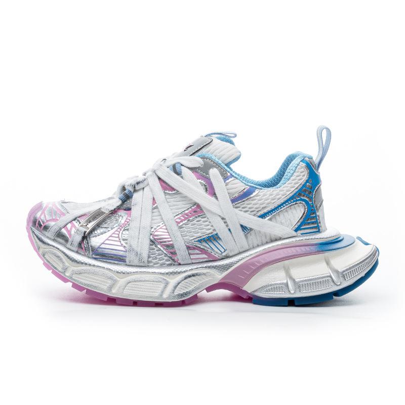 3XL popruhy pavoučí boty otec boty dámské 2025 jaro a léto nové barevné prodyšné platforma pár sportovní a volnočasové boty