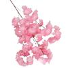 Silk Cherry Blossom Branch Artificial Vine: Floral Decoration for Weddings and Indoor Spaces