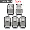 1-5PCS 433mhz Remote Control 4 Button Smart Copy Duplicator Electric Garage Door Gate Remote Cloning Universal Garage Door Gate