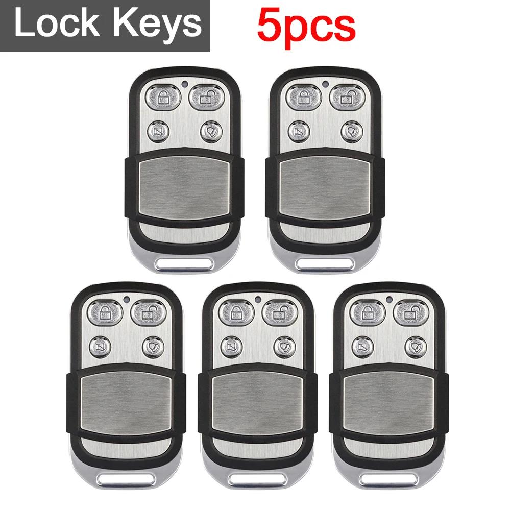 1-5PCS 433mhz Remote Control 4 Button Smart Copy Duplicator Electric Garage Door Gate Remote Cloning Universal Garage Door Gate