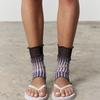 Odlyworkshop Light Stripe Mesh Leg Warmers, Short