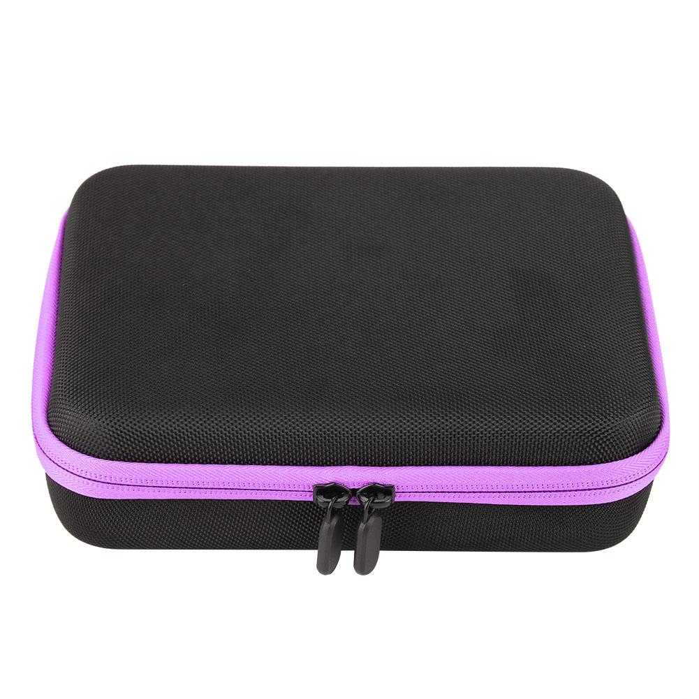 Essential Oil Carrying Case, Hard Shell Essential Oil Case,Suitable for Bottles 5ml(Blue)