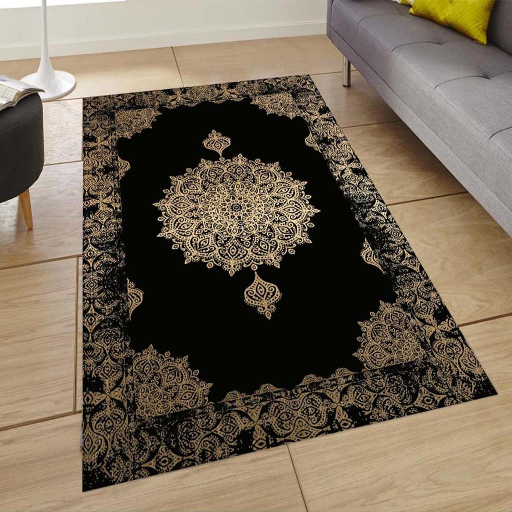 EPeddler Home Modern Classic Pattern Digital Printing Washable Non-Slip Dot Backing New Generation Kitchen, Living Room, Bedroom Carpet and Floor Mat