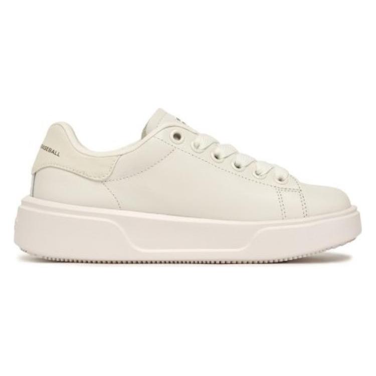 MLB Chunky Classic P NY Synthetic Leather Slip Resistant Abrasion Resistant Low top Skateboard Shoes Unisex White Black (Unisex) Skateboard Shoes