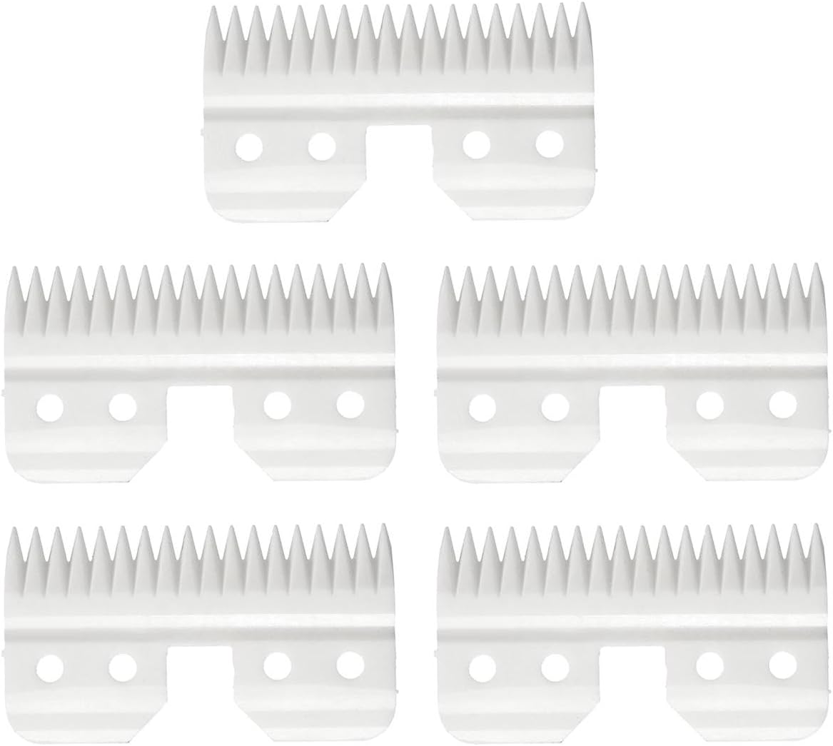18 Teeth Ceramic Cutter Dog Grooming Blade Hair Clipper Blade Ceramic Cutters Pet Grooming Scissors,Ceramic Clipper Blades