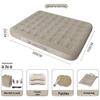 Automatic Inflatable Outdoor Camping Sofa Bed - PVC Flocking Air Mattress