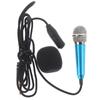 3.5mm Portable Stereo Studio Mic KTV Karaoke Mini Handheld Microphone For Smartphone Laptop PC Desktop Handheld Audio Microphone