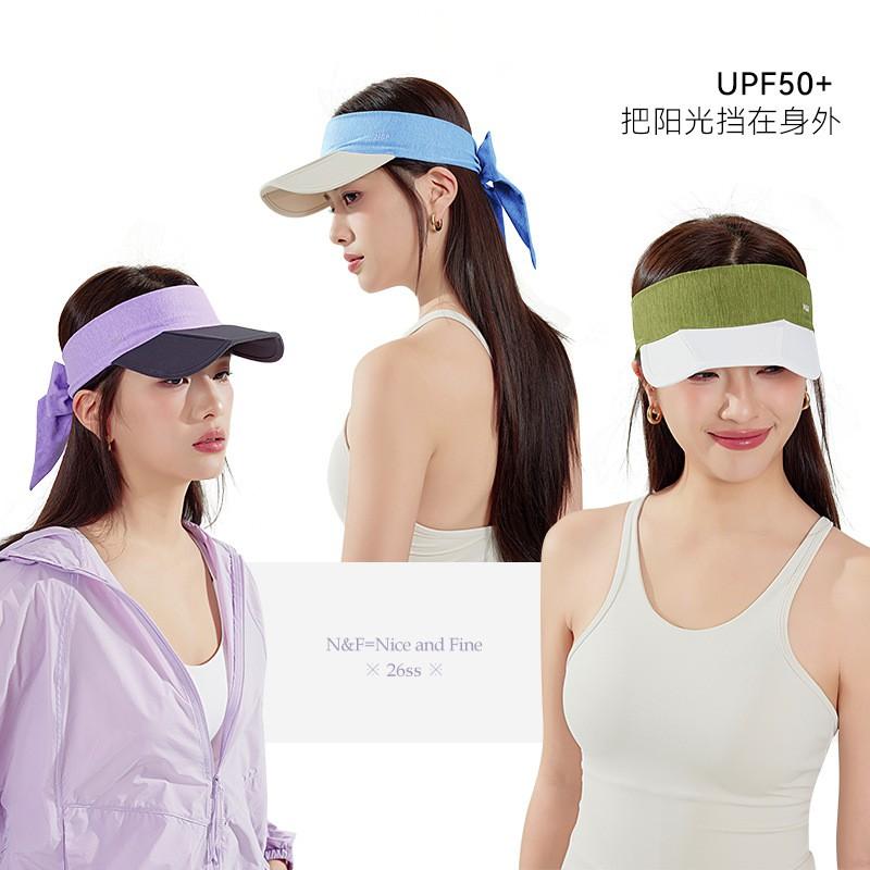 UPF 50 Breathable Running Visor Cap Women Men Adjustable Sun Hat Tennis Hiking Outdoor Sports