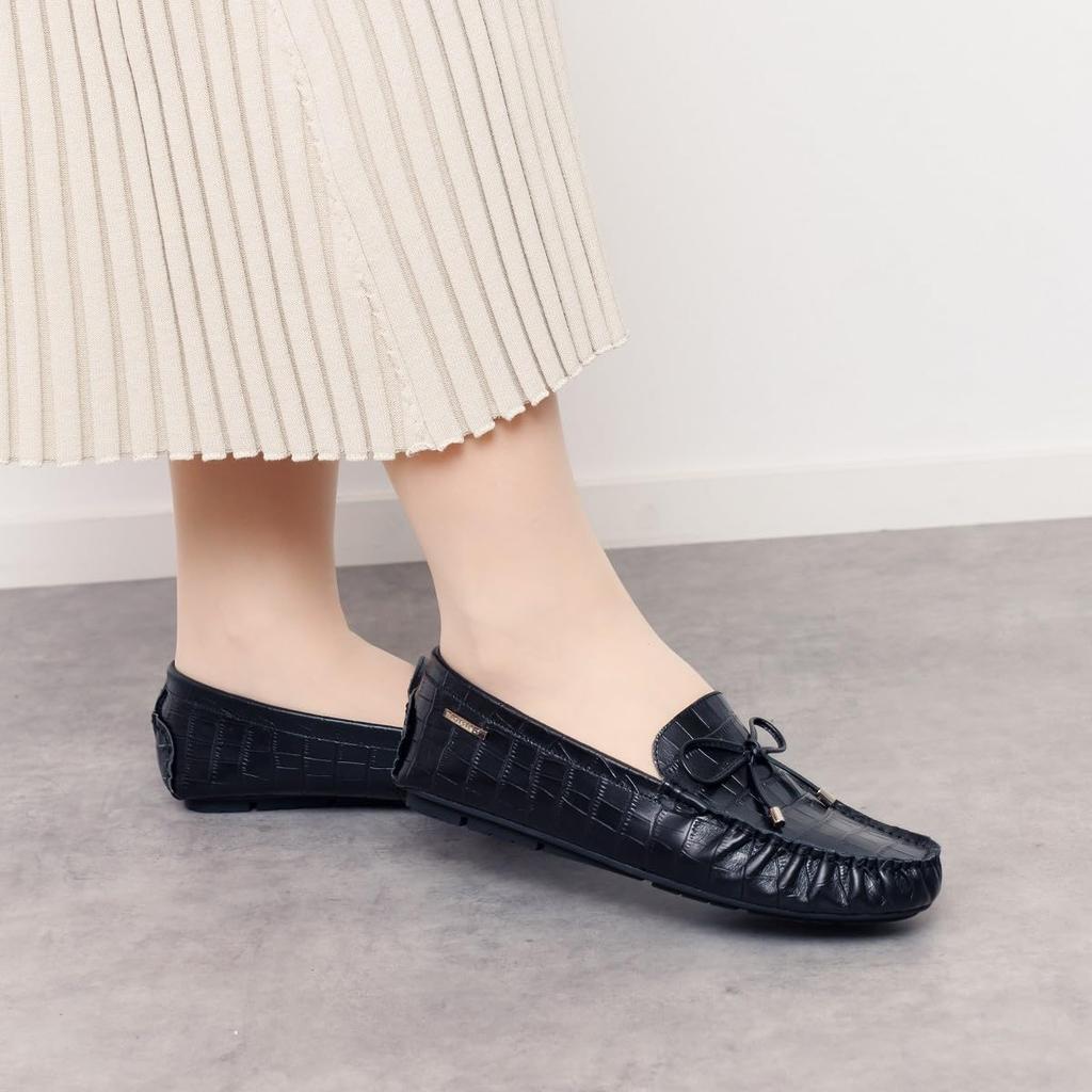 HIMIKO / Mocassins com Motivo de Laço / 631318 Preto 225